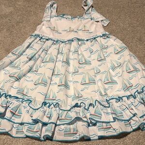 Sugar Dumplin’ Kids Sailboat Dress